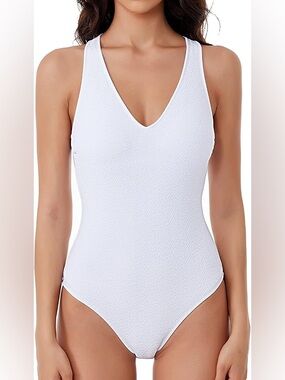 BCA by Rebecca Virtue Madilyn Texture Collection One Piece Swimsuit Size XXL